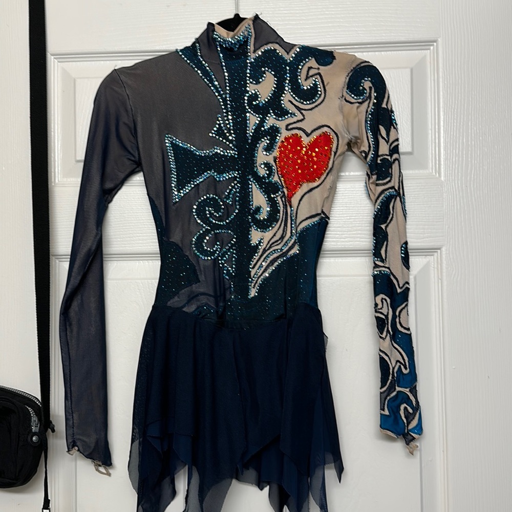 Custom figure skating dress